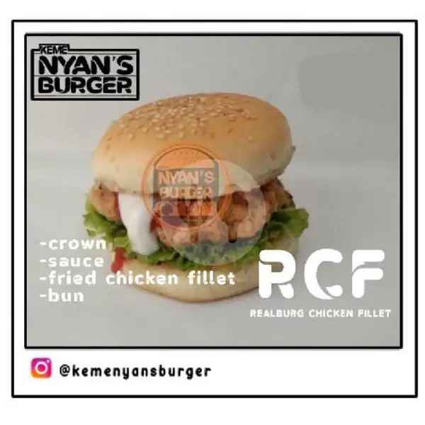 Realburg Chicken Fillet | Kemenyans Burger