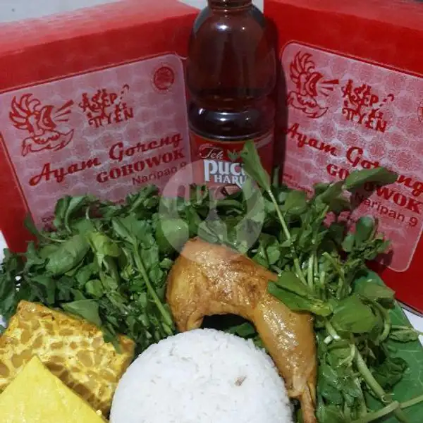 Paket Ayam Tahu Tempe Pucuk | Ayam Gorowok Asep Tiyen, Murni 3