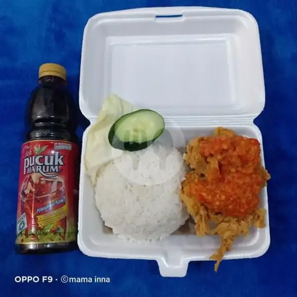 Paket  Komplit Fried Chicken | Ayam Geprek Extra Pedas Mbak Inna, Denpasar
