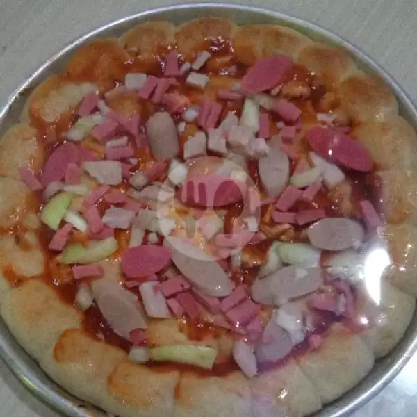 pizza isi bakso | Pasha Pizza, Daan Mogot