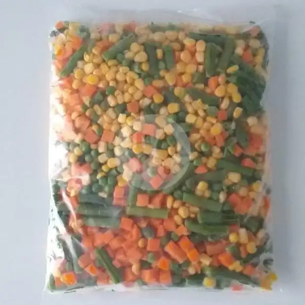 Mix Vegetables 1kg | White Soil Frozen Food, Gamping