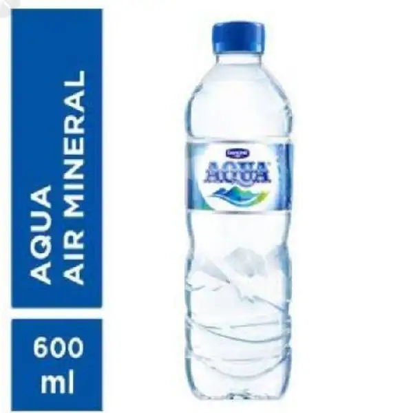 Aqua Mineral Water 600ml | Roti Bakar Rock Punk, Batam