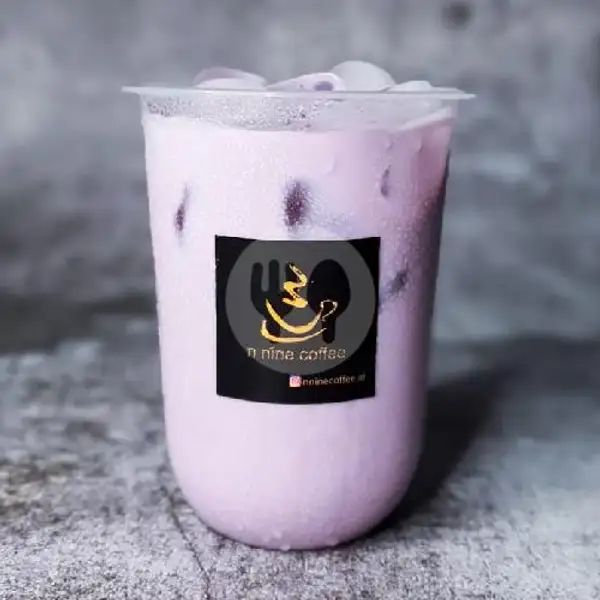 Taro Latte (Ice) | N Nine Coffee, Bungur