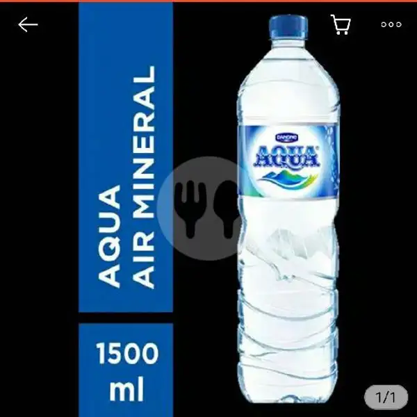 Aqua Botol 1500 ml | Geprek Tanpa Tulang Eco, Klojen