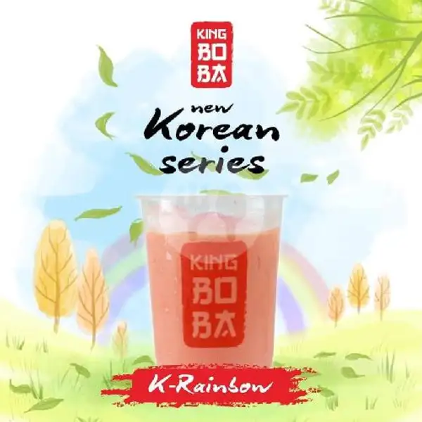 K-Rainbow Bubble Gum Boba | King Boba, Dr Cipto Mangunkusomo