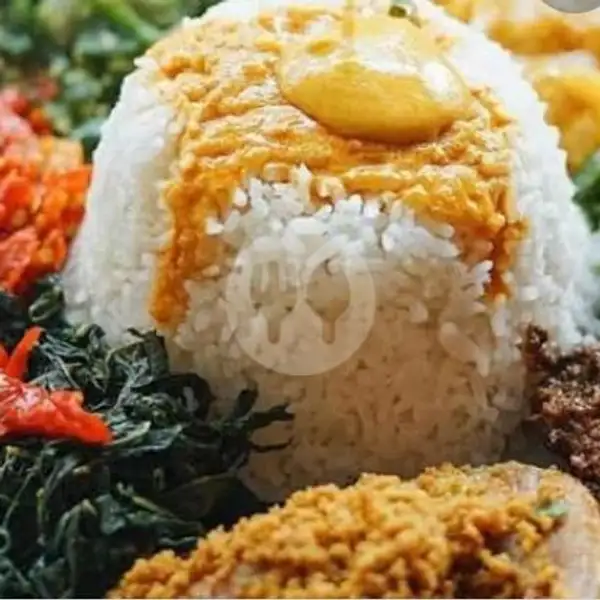 Nasi Padang (Ikan Goreng) | Love Vegetarian, Batam Kota