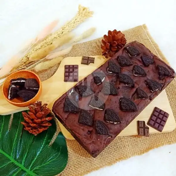 Brownies Panggang isi OREO ORIGINAL | Blessed Brownies, Kenten