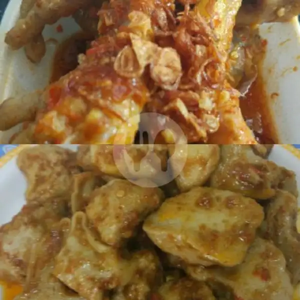 Ceker Ayam Mix Siomai Ikan Oseng | Ceker Medok K'HESTTY, Masjid Annur