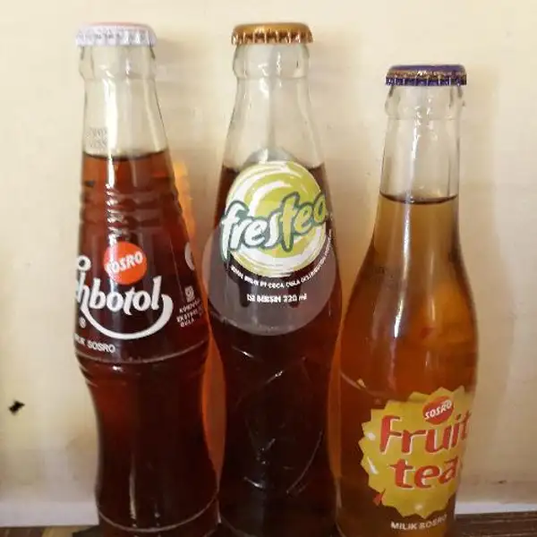 Teh Botol/Frestea/Fruittea | Warung Muslim Suramadu, Pulau Saelus