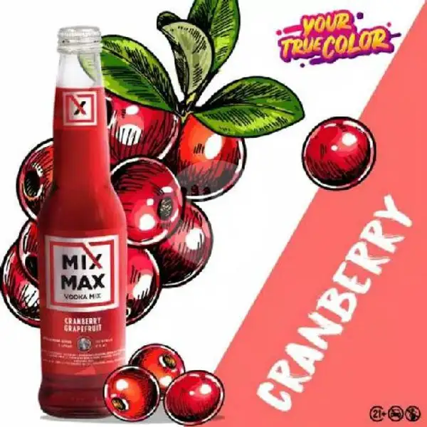 Mixmax Cranberry Grapefruit | Beer Bir Outlet, Sawah Besar