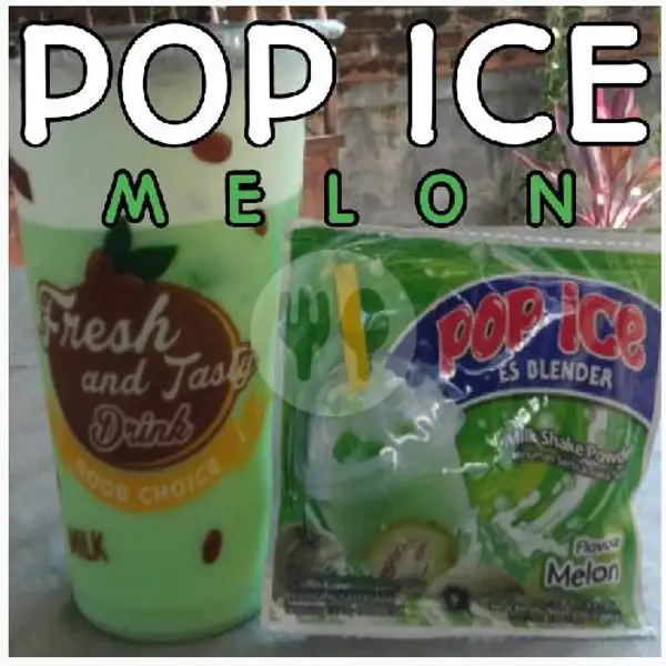 Pop Ice Melon | Es Teh Poci Varian Rasa, Cokro