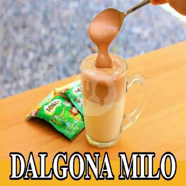 Dalgona Milo (medium) | D'KUKZ.inc Rice Bowl & Beverages, Karawaci