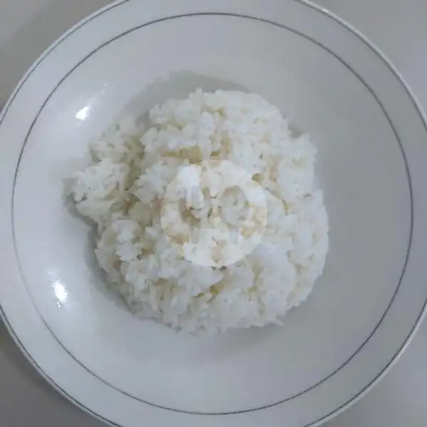 Nasi Putih Hangat 1 Porsi | Warteg Kharisma Bahari, Caringin