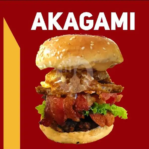 Beef Burger Akagami | Captain Burger, Monang Maning