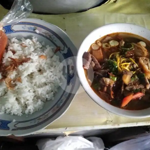 Soto Mie+nasi | Soto Daging Mang Arip, Senen