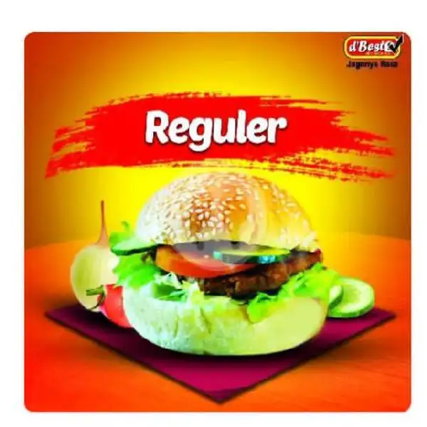 Burger Reguler | D'besto, Taman Mini 2