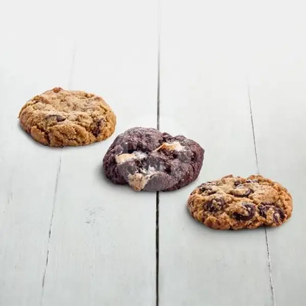 3pcs Cookies | Rich Coffee & Donut, Margonda