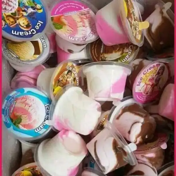 Ice Cream Vanila | YosuKey Fire Bento, Cengkareng