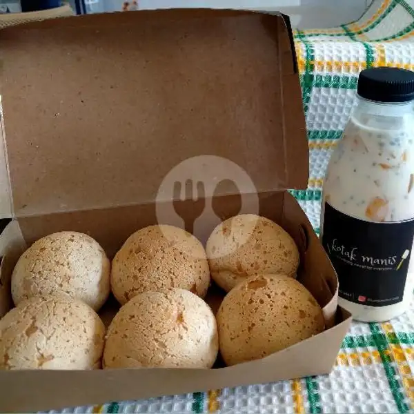 Mochi Bread Durian + Mango Milk Cheese | Kotak Manis, Sukasari