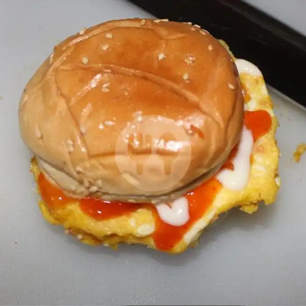 Egg cheese burger | Sisi lain burger