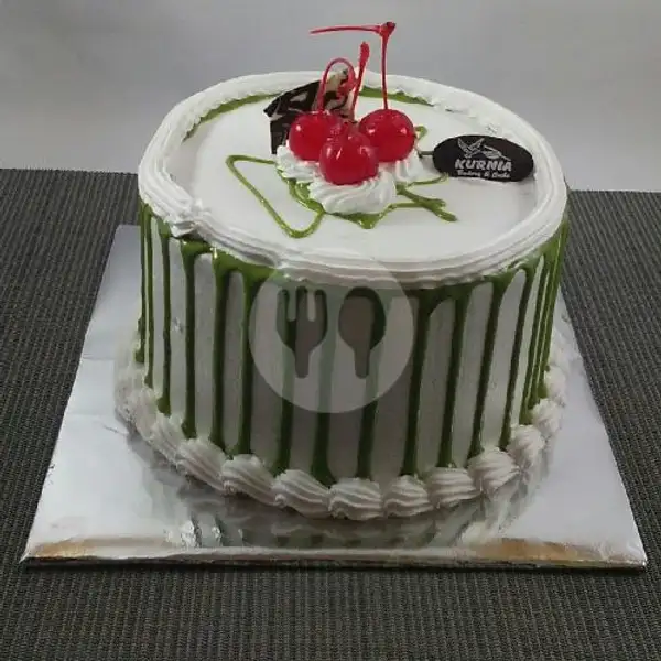 Tart Spc Leleh Green Tea 16 Cm | Kurnia Bakery & Cake, Cilacap Tengah