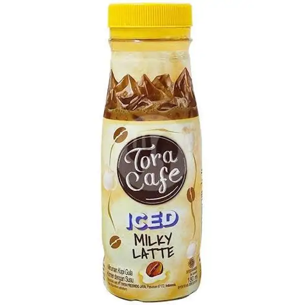 Tora Cafe Iced Milky Latte 180 Ml | DD Teh Poci Soka