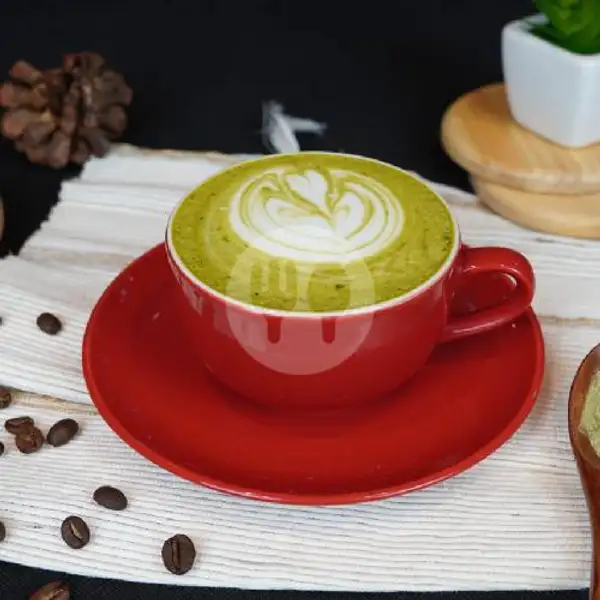 Hot Green Matcha Latte | Kopi Dari Hati Gondangdia 
