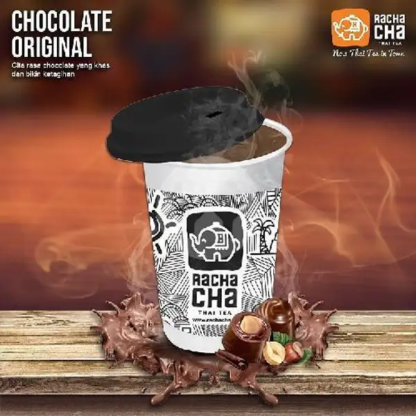 Chocolate Original Hot | Rachacha Thai Tea Jogja