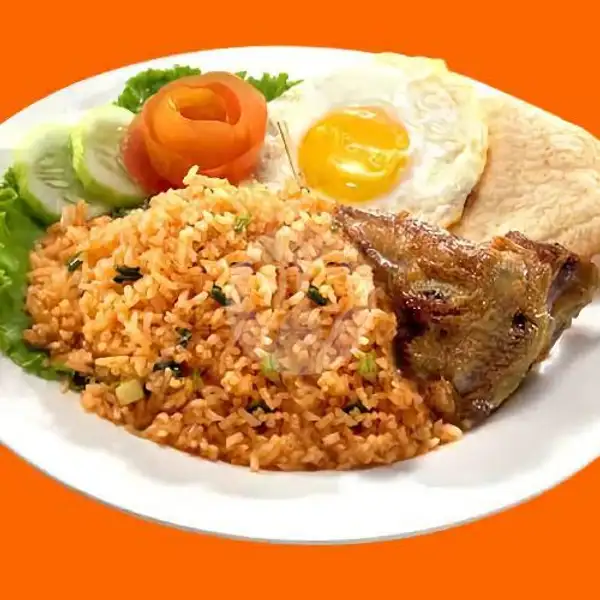 Nasi Goreng Ayam Goreng + Telur | Mom's Ulya, Segala Mider