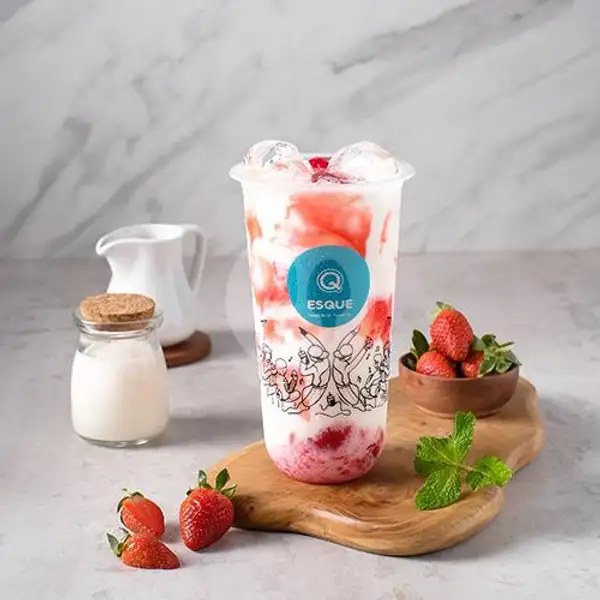 Lovely Strawberry Creamy | ESQUE GLAGAHSARI