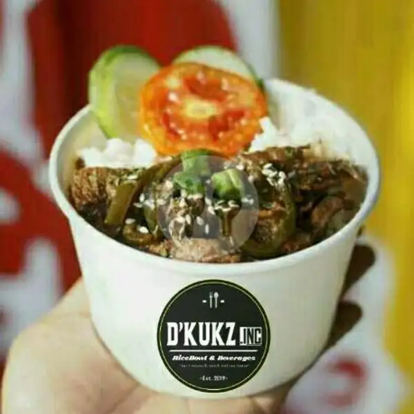 Ricebowl Blackpepper Sauce (medium) | D'KUKZ.inc Rice Bowl & Beverages, Karawaci