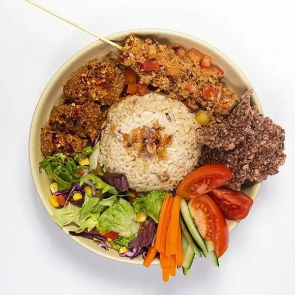 Vegan Rendang Bowl | BURGREENS - Healthy, Vegan, and Vegetarian, Menteng