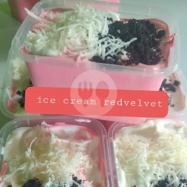 Ice Cream Redvelvet | Dapur Maharani, Kenjeran