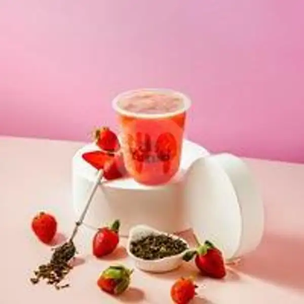 Strawberry (S) | Yuzuki Tea & Bakery Majapahit - Cheese Tea, Fruit Tea, Bubble Milk Tea and Bread