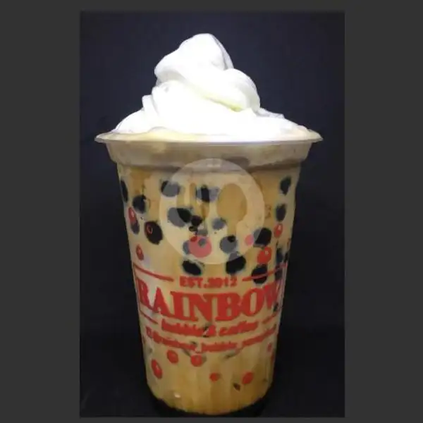 Kopi Susu Gula Aren with Bubble Ice Cream (L) | Rainbow Bubble & Coffee, Bhayangkara