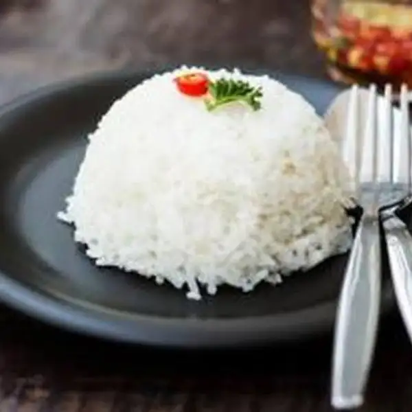 Nasi Putih | Ayam Bakar Bunda, Limo