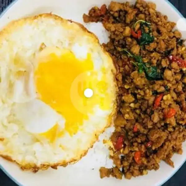 Chicken Basil Rice | Koun Mentai
