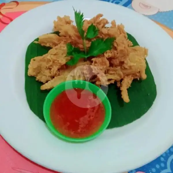 Jamur Krispy | Nasi Ayam Betutu Bu Agus, Denpasar