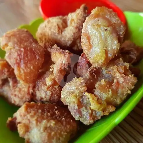 Kulit Crispy | Ayam Geprek Bogasari Pusat Renon, Denpasar