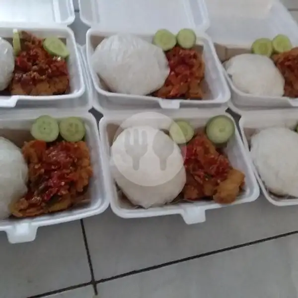 Ayam Geprek + Nasi | Kwetiau Lekoh, Mangkubumi