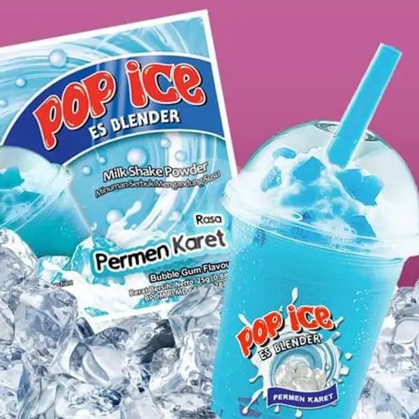 Pop Ice Bluberry | Jus Buah Dan Tempura 29, Silikat