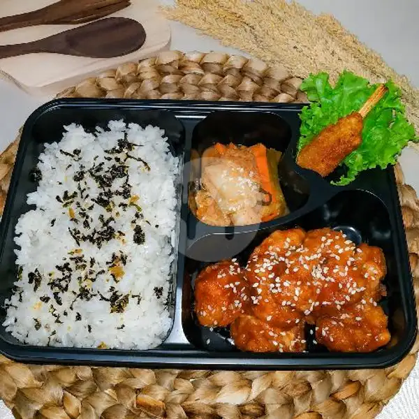 Paket Korean Spicy Chicken Dosirak | Rice Area, Serang Kota