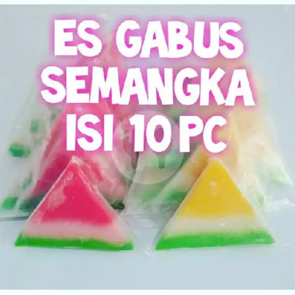 Es Gabus Semangka Isi 10pc | Frozen Surabaya 5758, Sememi
