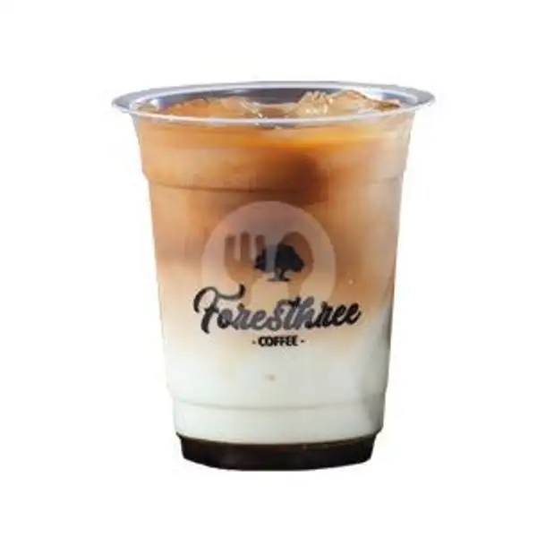 Es Kopi  Susu Less Sugar | Foresthree Coffee, Sabang