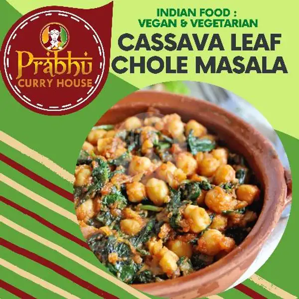 Cassava Leaf Chole Masala | Prabhu Curry House, Prabudimuntur