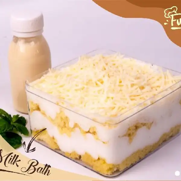Kue Dessert Box Milkbath Cheese | Fuyuku dessert Box