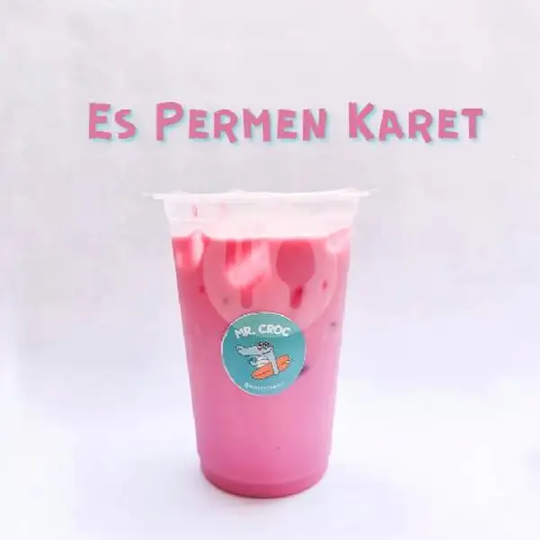 ES Permen Karet | Mr Croc Antapani (thai tea, greentea, milk tea, kopi)