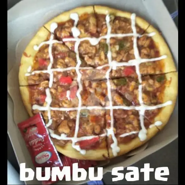 Pizza Bumbu Sate | Pizza Papa, Gunung Batur