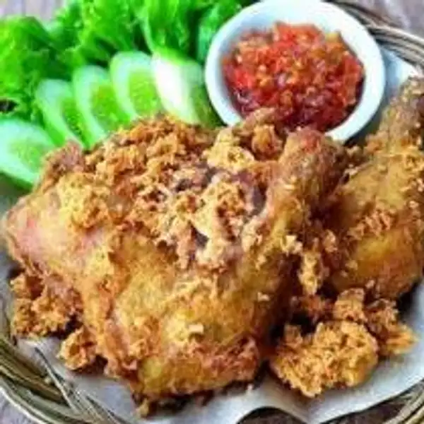 Ayam Goreng Kremes | Sate Ayam Taichan Dhira