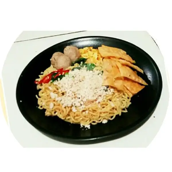 Mie Goreng Ayam, 4 Topping N35 | Mie & Nasi Goreng Extra Pedas Nutuls 35, Taman Mars